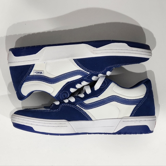 Vans Rowan 2 VR3 Cush True Blue White Low Top Skate Shoe 721356 US Men\'s Sz 9.5 main image 2
